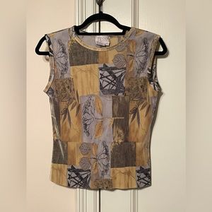 Vintage Tess Ribbed Graphic Tank Top